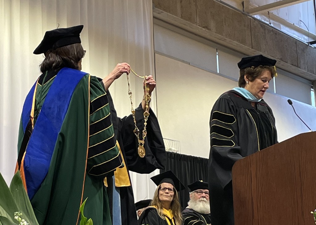 Gallery > Haney officially takes office as&nbsp;president