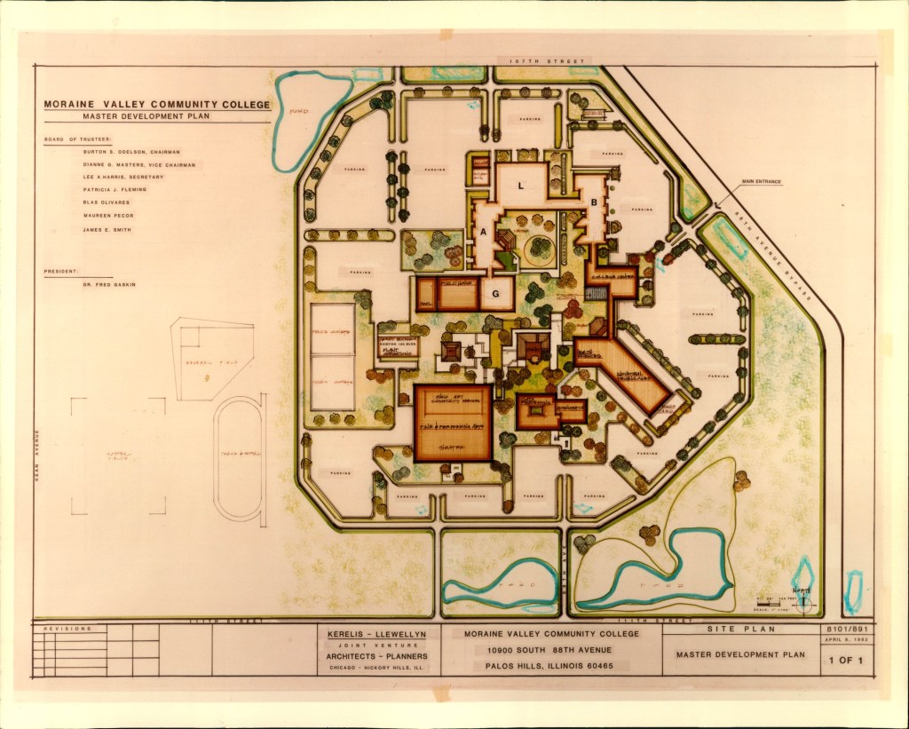 Film > Take a walk through 55 years of Moraine Valley history, from quonset huts to campus, with Margaret&nbsp;Lehner