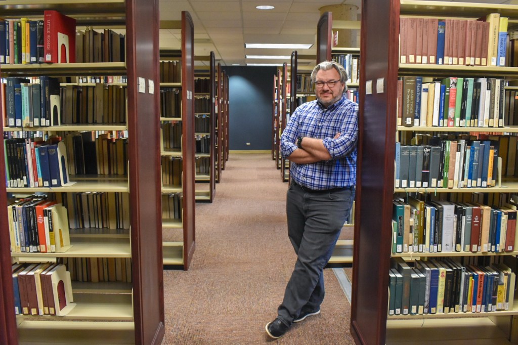 Librarian Troy Swanson fights for more than just&nbsp;books