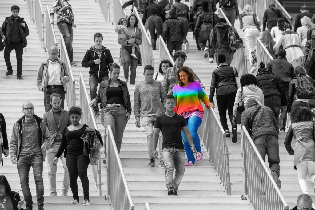 In a world of beige, choosing color could be an act of&nbsp;resistance