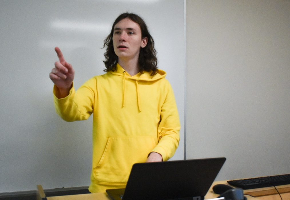 Leading with pride: River Collins merges science and&nbsp;self-discovery